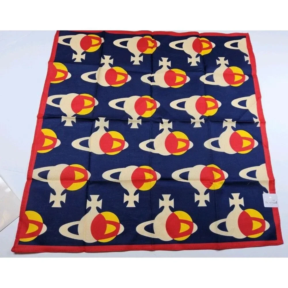 Vivienne Westwood Handkerchief Neckerchief Bandana Scarf Pocket Square Japan